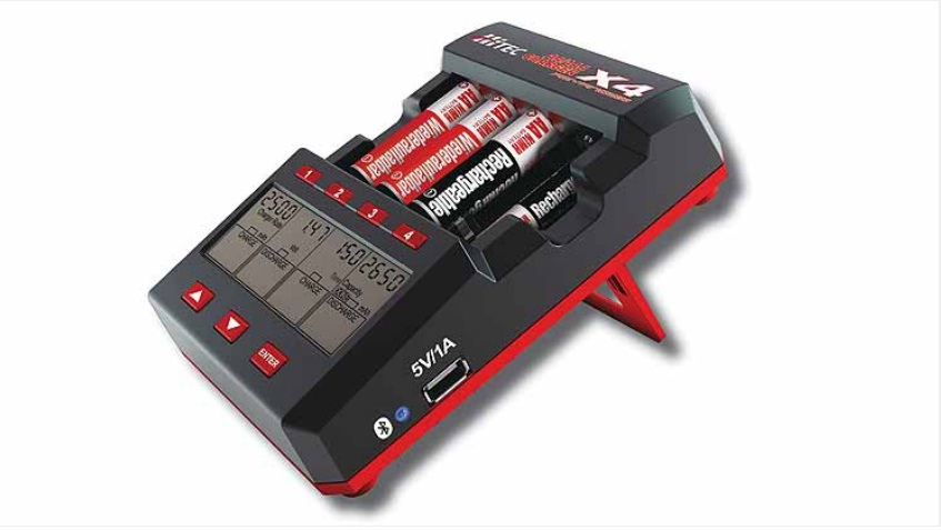 Incarcator HITEC MULTICHARGER X4 AA/AAA ADVANCE